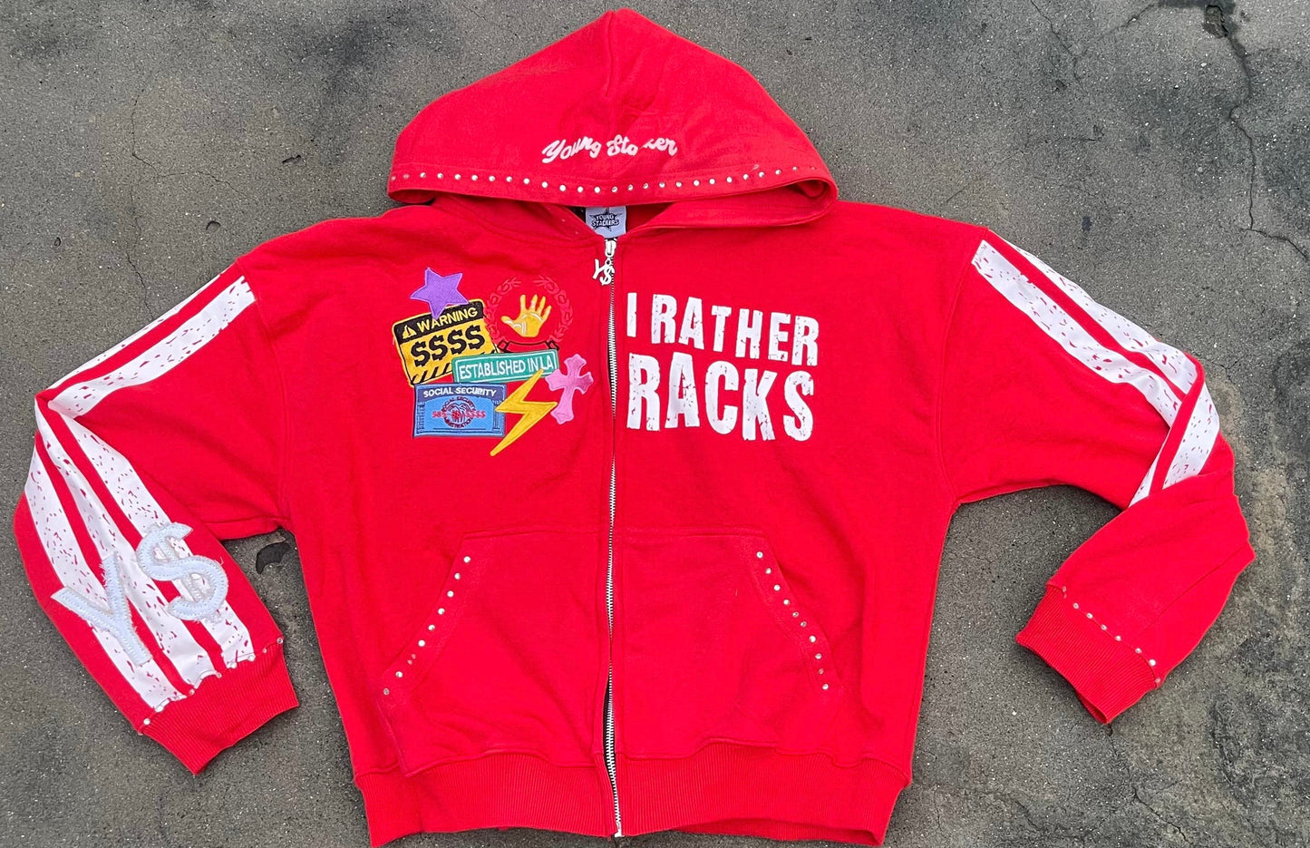 i rather RACK$ Zip Up
