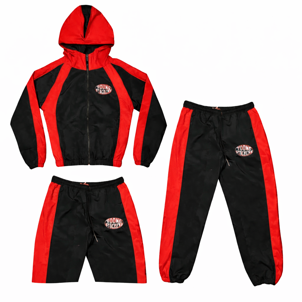 Nylon Convertible Tracksuits
