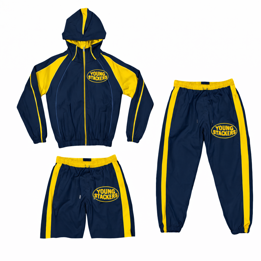 Nylon Convertible Tracksuits